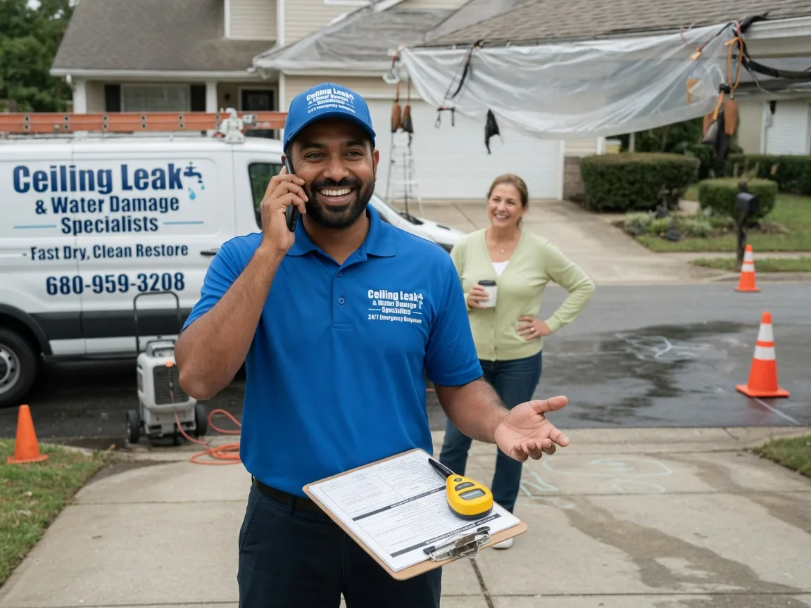 Ceiling Leak Cleanup Antwerp, OH FAQs